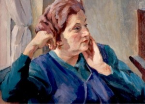 RITRATTO DELLA MOGLIE LUIGINA CASTELLAZZI
